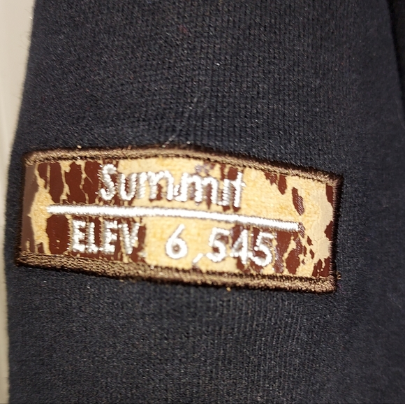 Alpine Cotton Kansas Jayhawks Logo Half Zip Sweatshirt Size XXL - Picture 8 of 10